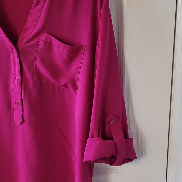 Eclipse fuschia top - Picture 5 of 9